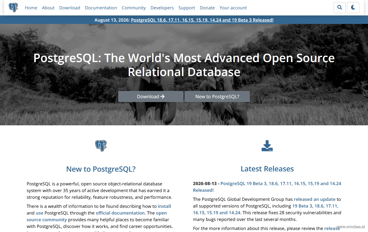 PostgreSQL 16 and pgAdmin 4 — your local database server and client